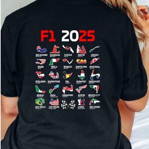 Formula 1 2025 Season sFormula 1 Fan TF1 Lover TFormula 1 T shirt retro